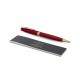 Lodīšu pildspalva Parker Sonnet Red GT, 0.7mm, melna