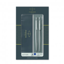 Duoset : Jotter Steel Ct Ball Pen + Pencil