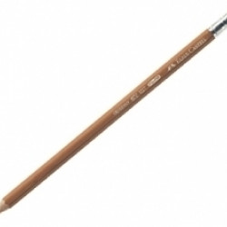 Простой карандаш Faber-Castell 1117 HB с ластиком, натуральный
