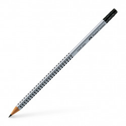 Zīmulis ar dzēšgumiju Faber Castell Grip 2001, B