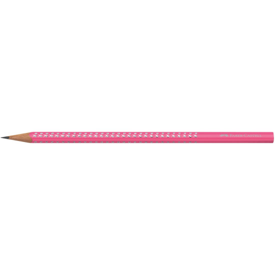 *Zīmulis Faber-Castell Sparkle, koši rozā