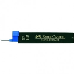 Zīmuļu kodoliņi Faber-Castell Super-Polymer 0.7mm, 2B (P)