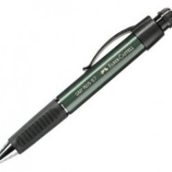 Mehāniskais zīmulis Faber-Castell MP Grip Plus metāliski zaļa 0.7mm(P)