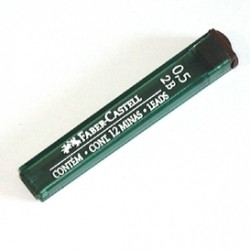 Грифель для механического карандаша Faber-Castell Super-Polymer 0,5мм 2B