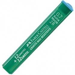 Грифель для механического карандаша Faber-Castell Super-Polymer 0,7мм 2B