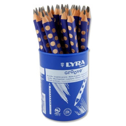 Простой карандаш Lyra Groove HB на три угла (36тк в упаковке) (P)