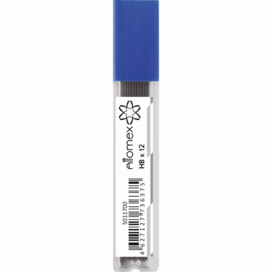 Механическая ручка Уголь Attomex 0.7 мм HB 12 стержней