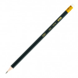 Zīmulis ar dzēšgumiju Deli Mate U200, HB, 1gab