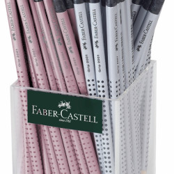 Harilik pliiats Faber-Castell Grip 2001 B kustukummiga 72tk