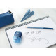 Zīmulis Faber Castell GRIP B, zils korpuss