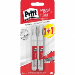 Korekcijas pildspalva Pritt Pocket Pen 8ml, 2gab/iep.