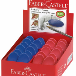 Стирательная резинка Faber-Castell Cosmo мини,красный,синий