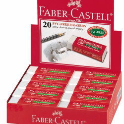 Стирательная резинка Faber-Castell 189520, белый O