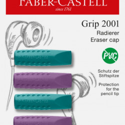 Kustukumm Faber-Castell GRIP 2001 cosmic pliiatsi peale