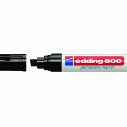 Permanents marķieris Edding 800, 4-12mm,nošķelts, melns