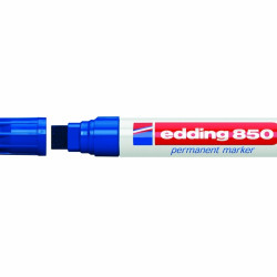 *Permanents marķieris Edding 850 5-16mm, nošķelts, zils