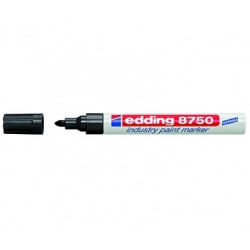 edding 8750 маркер для промышленных красок черный