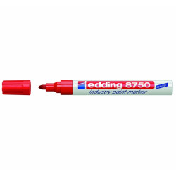 edding 8750 промышленный маркер красный