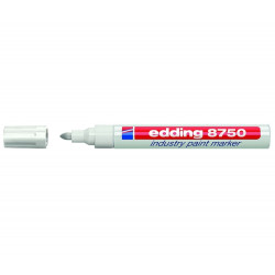 Permanents marķieris Edding Paint 8750, 2-4mm, konisks, balts