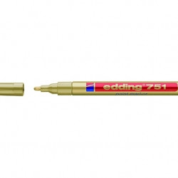 Permanents marķieris Edding Paint 750, 2-4mm, konisks, zelta