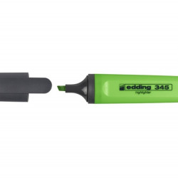 Teksta marķieris Edding 345, 1-5mm, nošķelts, zaļš