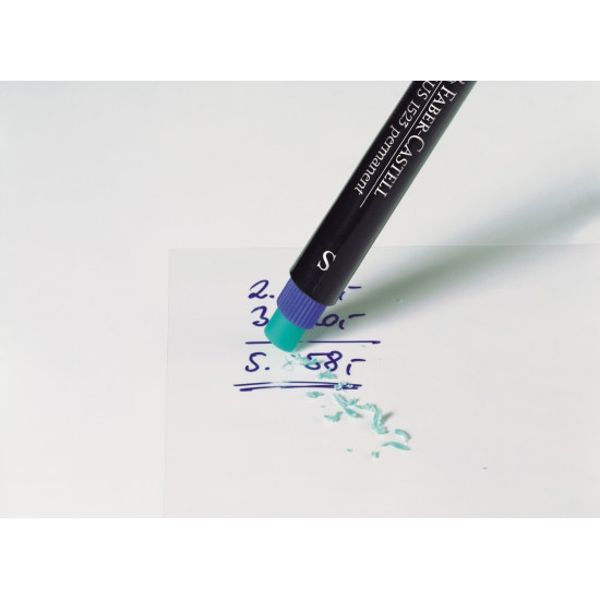 Перманентный маркер Faber-Castell Multimark М 1,0мм, 4 цвета/комплект