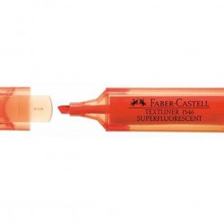 Teksta marķieris Faber-Castell Superfluorescent 1-5mm, nošķelts, oranžs