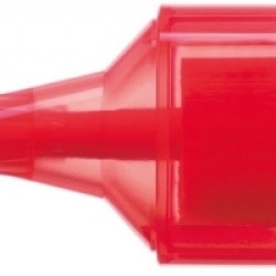 Teksta marķieris Faber-Castell Superfluorescent, 1-5mm, nošķelts, sarkans