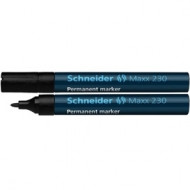 Перманентный маркер Schneider 230 1-3мм с круглым наконечником, черный