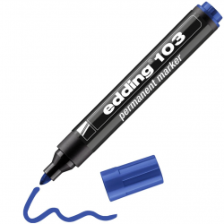 edding 103 перманентный маркер синий