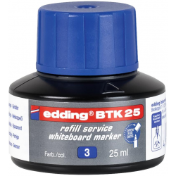 edding BTK 25 пополняемый служебный маркер для белой доски синий