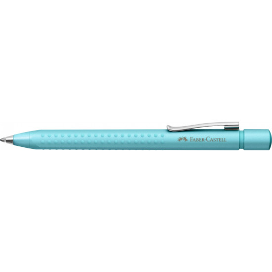 *Lodīšu pildspalva Faber-Castell Grip XB, tirkīza