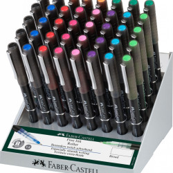 Displejs tintes pildspalvu Faber-Castell, 1,5 mm, 40 gab