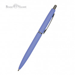 *Lodīšu pildspalva HobbyTime San Remo, zils korpuss, automātiska, 1mm, zila