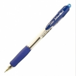 *Lodīšu pildspalva Celllo Jetta Ball, 0.7mm, zila
