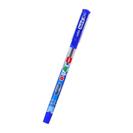 Lodīšu pildspalva Cello Fasto 0.5mm, zila