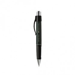 Lodīšu pildspalva Faber-Castell Grip Plus M metāliski zaļš korpuss