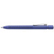 *Lodīšu pildspalva Faber-Castell Grip 2011 XB metāliski zila