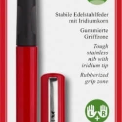 Tintes pildspalva Faber-Castell skola, sarkana