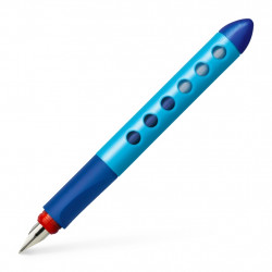 Tintes pildspalva Faber-Castell Scribolino, piemērota kreiļiem, zils korpuss