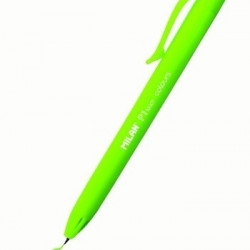 *Lodīšu pildspalva Milan P1 touch, 1mm, zaļa