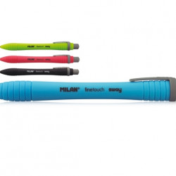 *Lodīšu pildspalva Milan Sway, 0.7mm, zila