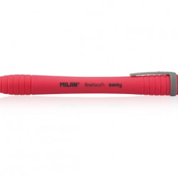 *Lodīšu pildspalva Milan Sway, 0.7mm, sarkana