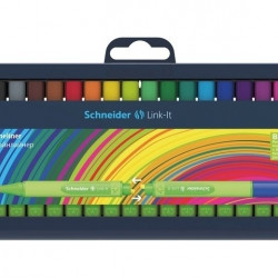 Rolleru komplekts Schneider Link-It 0.4mm, 16 krāsu asorti