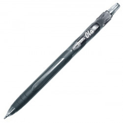 Lodīšu pildspalva Zebra Ola, 0.9mm, melna
