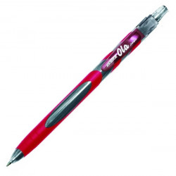 Lodīšu pildspalva Zebra Ola, 0.9mm, sarkana