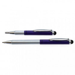 *Lodīšu pildspalva Zebra Telescope Stylus violets korpuss, zila