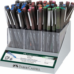 Tintes pildspalvu displejs Faber-Castell 1,5 mm, 72 vienības