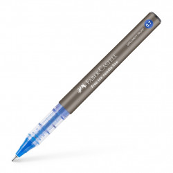 *Flomāstertipa pildspalva Faber-Castell Needle, arhīvdroša, 0.7mm zila