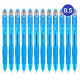 Gēla pildspalva Deli G08, 0.5mm, automātiska, zila